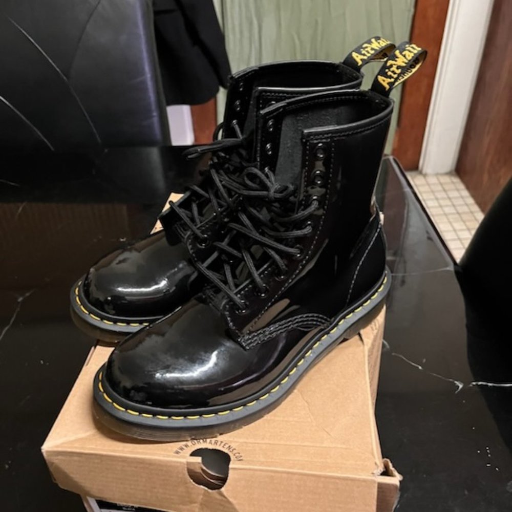 Black Doc Marten Boots
